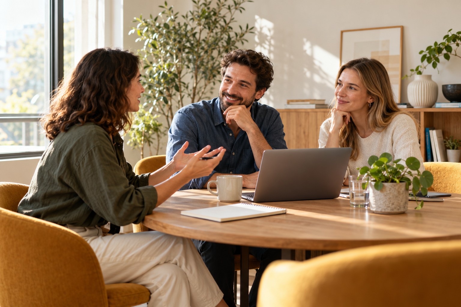 Professional services concept setting